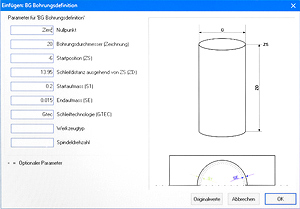 Röders GmbH Screen Simulation Grinding Cycle Programming