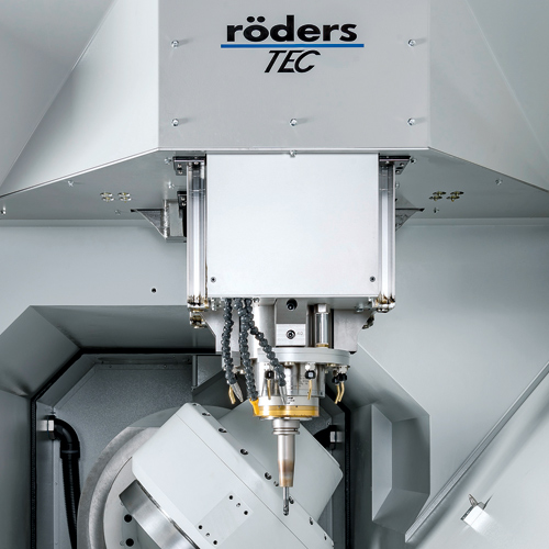 Röders Maschine RXU1001DBH Innenraum